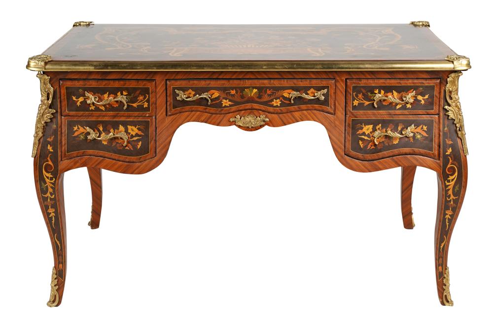 LOUIS XV STYLE MARQUETRY INLAID 3332dc
