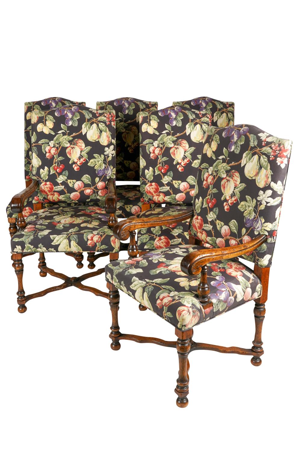 TWELVE ENGLISH STYLE DINING CHAIRSoak,