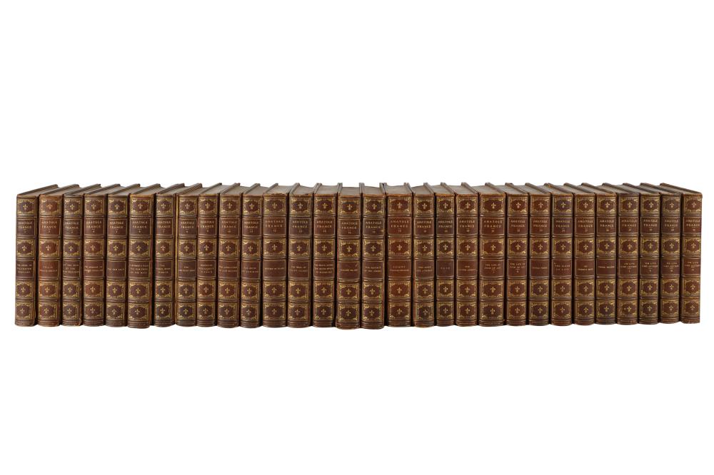 23 VOLUMES THE WORKS OF ANATOLE 33333e
