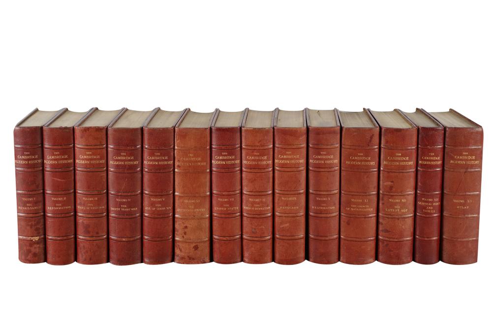 14 VOLUMES THE CAMBRIDGE MODERN 33333a