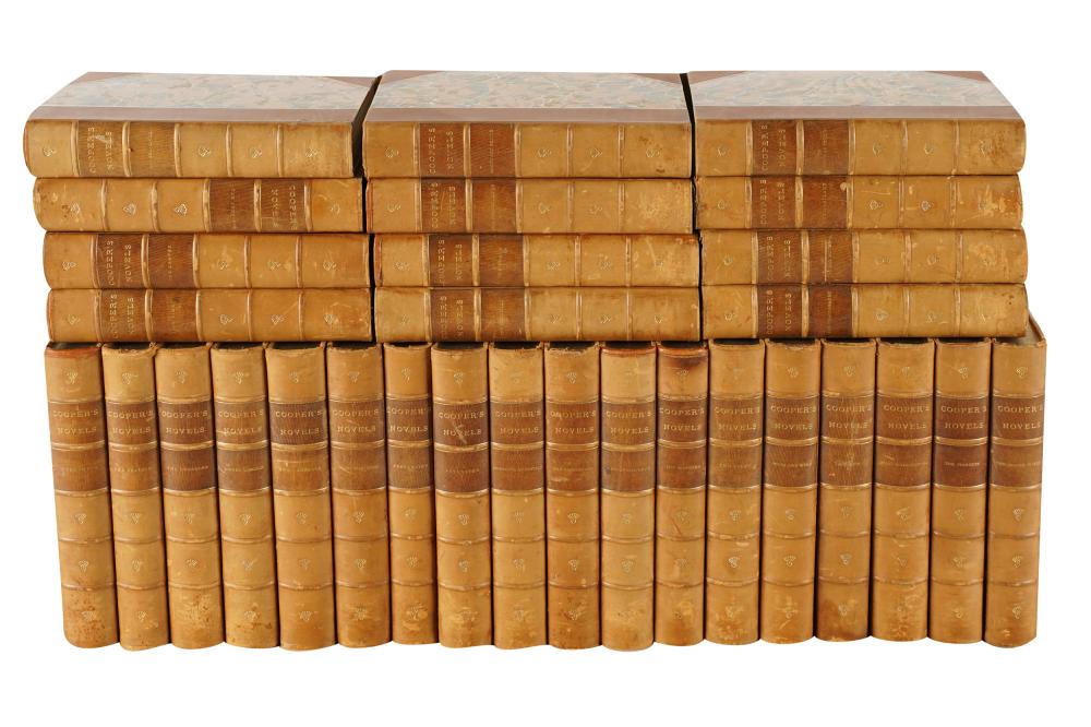 31 VOLUMES THE WORKS OF FENNIMORE 33333b