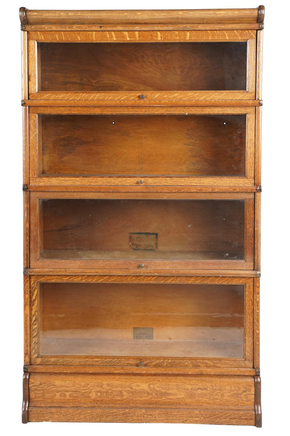 GLOBE WERNICKE LAWYERS STACKING BOOKCASEwith