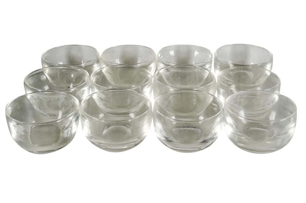 FOURTEEN STEUBEN GLASS FINGER BOWLSeach 33335b