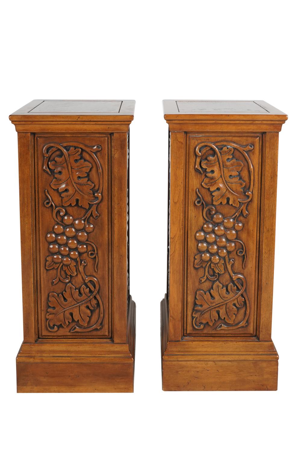 RAYMOND ENKEBOLL: PAIR OF CARVED