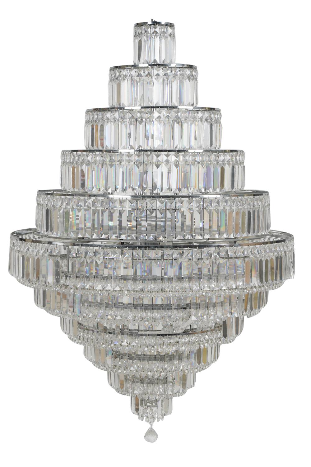 DROP CRYSTAL CHANDELIERwith eleven