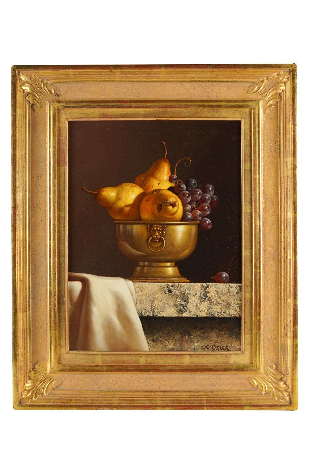 LORAN SPECK STILL LIFE WITH FRUIToil 3333ce