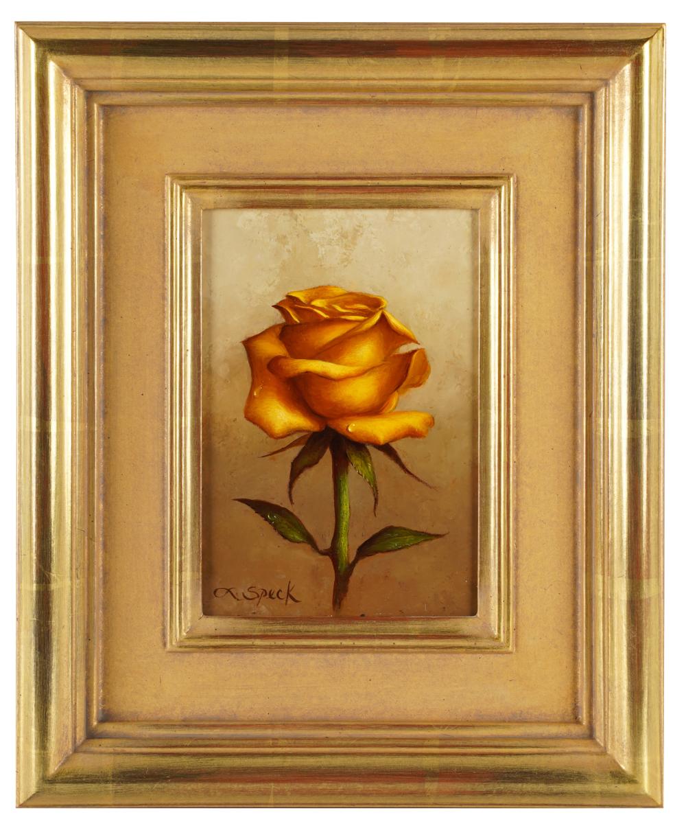 LORAN SPECK (1943-2011): YELLOW ROSEoil