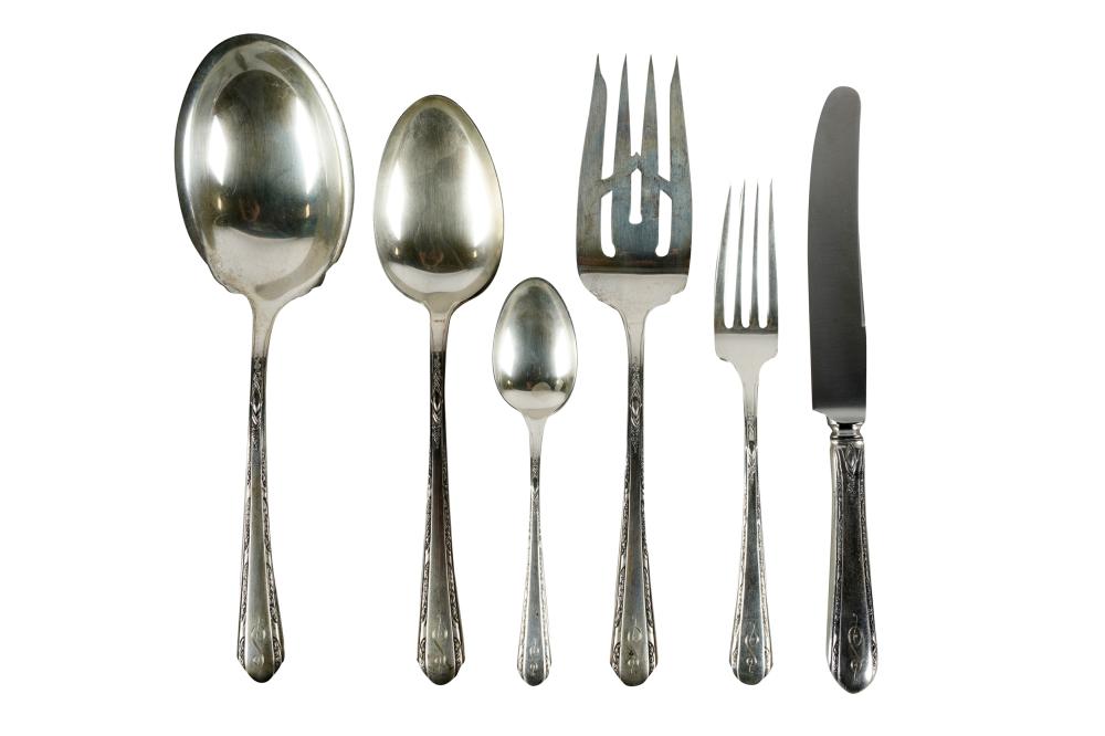 TOWLE CHASED DIANA STERLING FLATWARE 333438