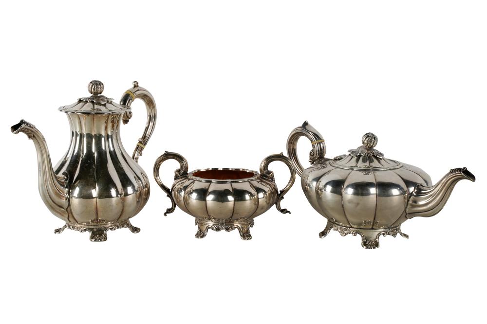 AMERICAN SILVERPLATE PARTIAL TEA