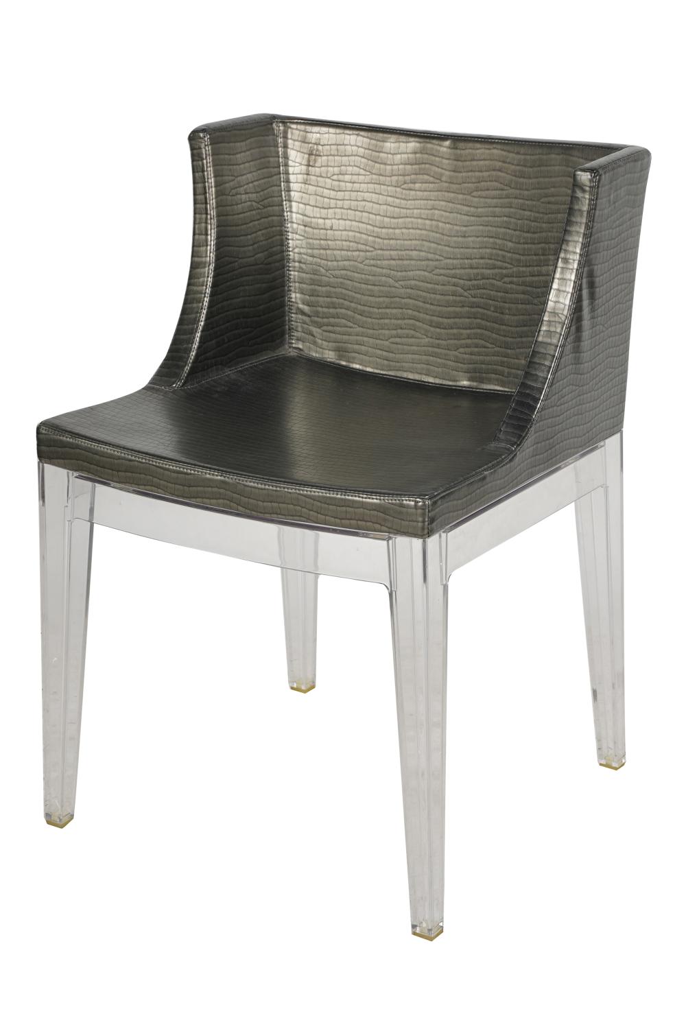 KARTELL PULL UP CHAIRwith faux 3334ee