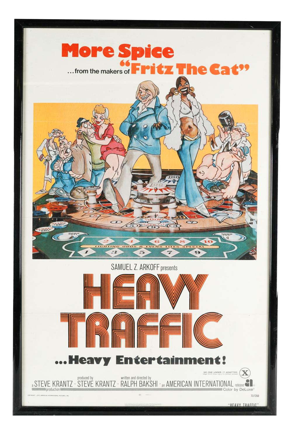 HEAVY TRAFFIC FILM POSTERProvenance: