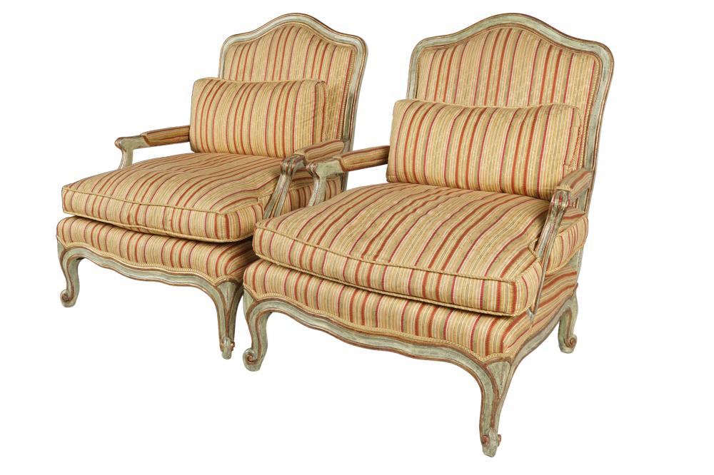 PAIR OF MINTON SPIDELL STRIPED 333528