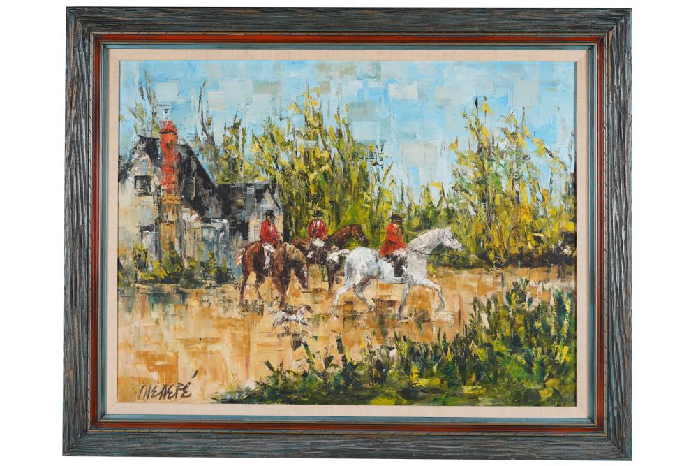 SPEED MENEFE (1879 - 1968): HUNTING