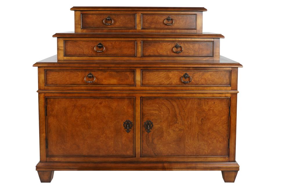 CENTURY FURNITURE CO WALNUT VENEERED 33365c