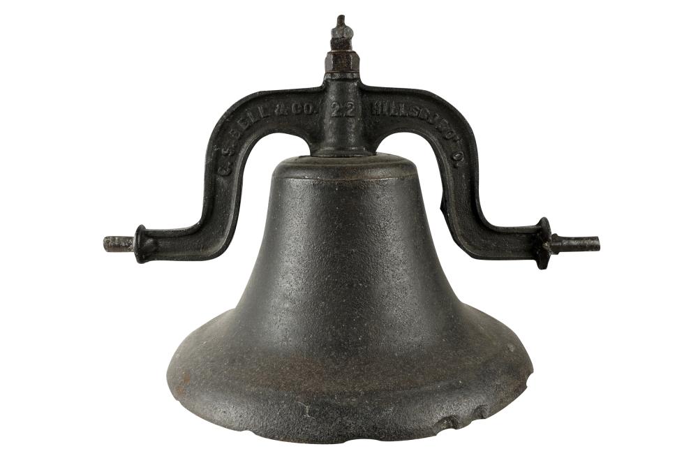 IRON SHIP'S BELL30 inches wide