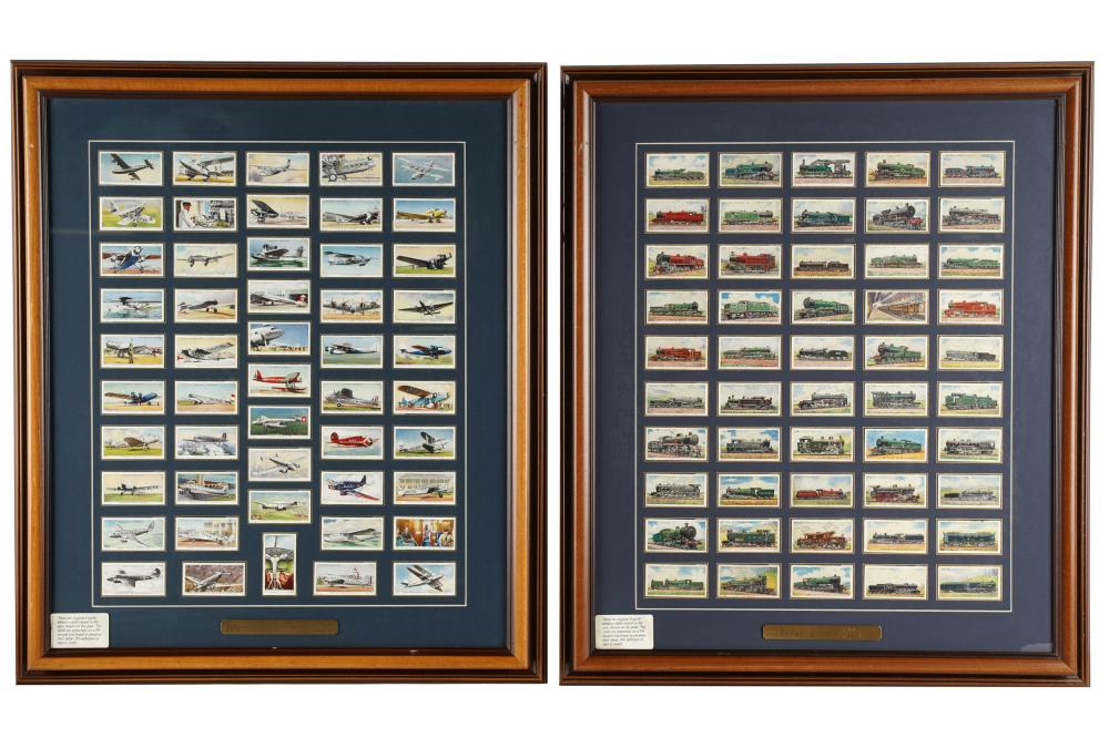 COLLECTION OF TOBACCO CARDSone comprising