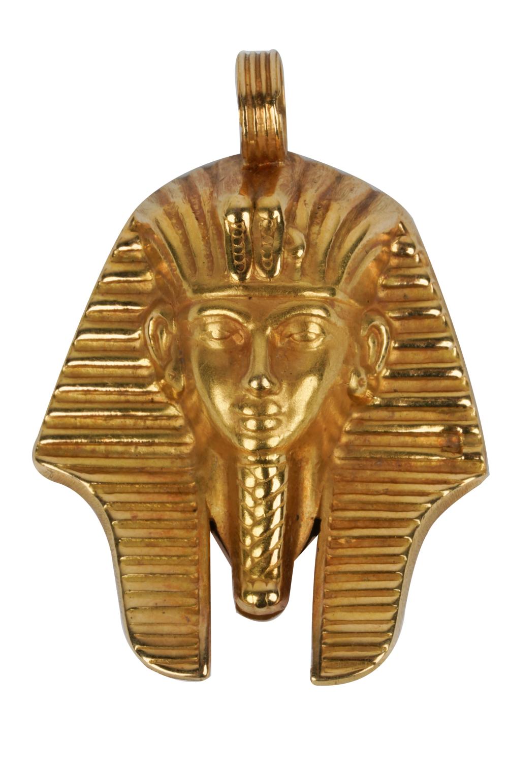 18 KARAT YELLOW GOLD EGYPTIAN STYLE 3337a6