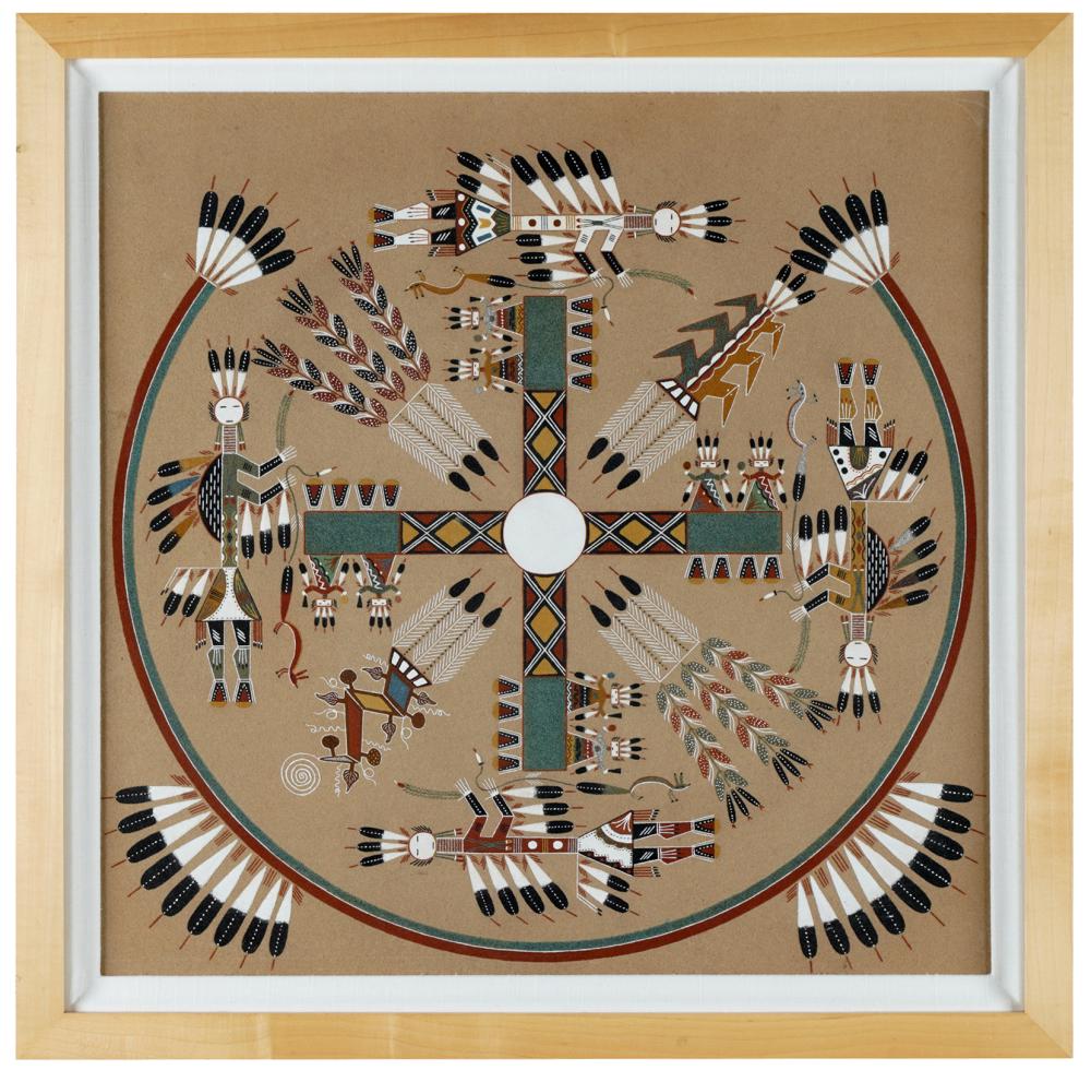 SOUTHWESTERN AMERICAN INDIAN SAND 3337f8