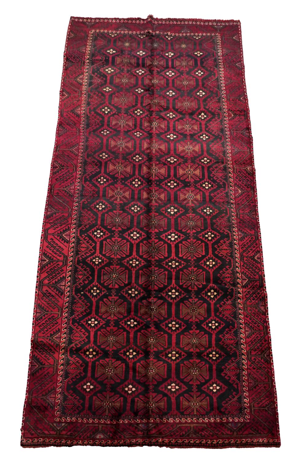 BALUCHI WOOL RUNNER RUGmid 20th 333889