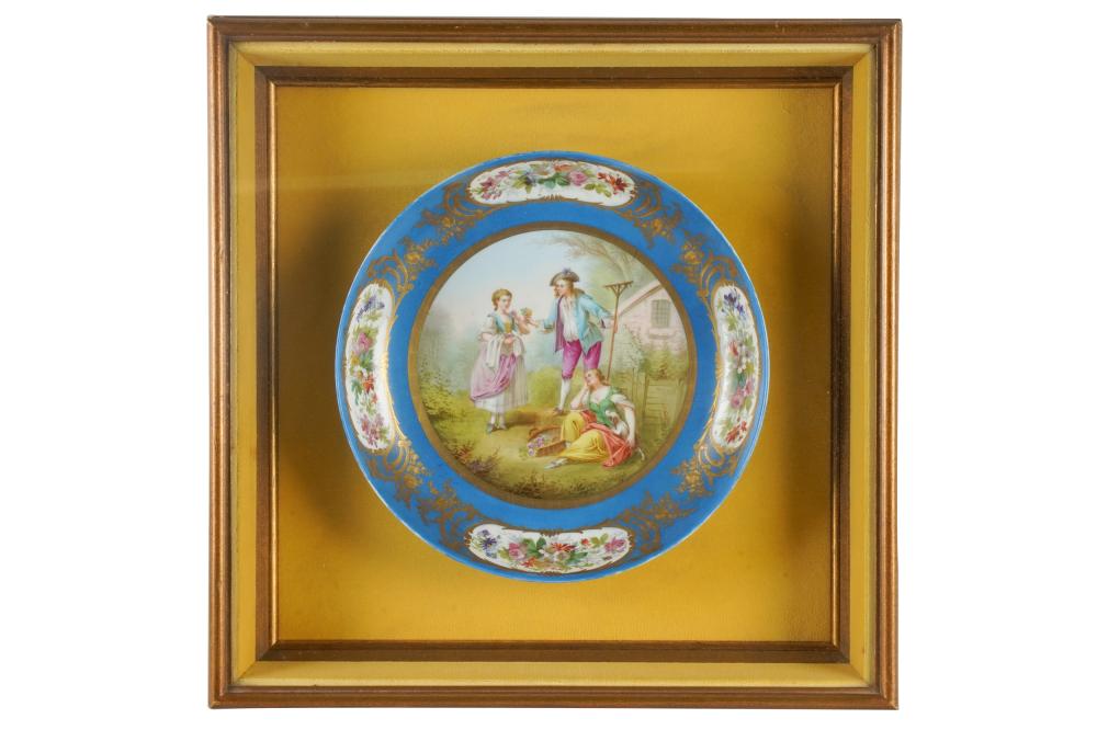 SEVRES STYLE PORCELAIN BOWLwith 3338ca