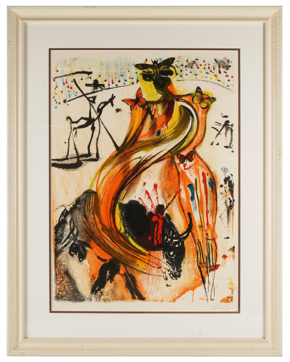 SALVADOR DALI (1904 - 1989): "BULLFIGHTER