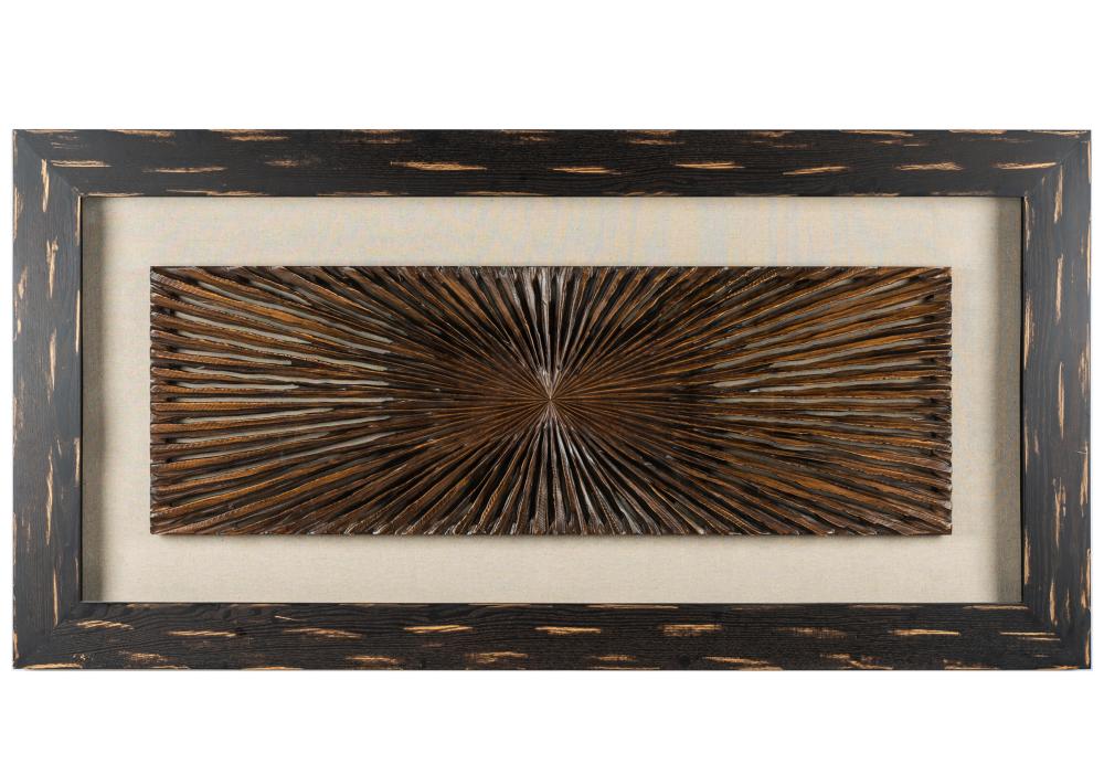 CARVED WOOD DECORATIVE PANELframed 3338fd