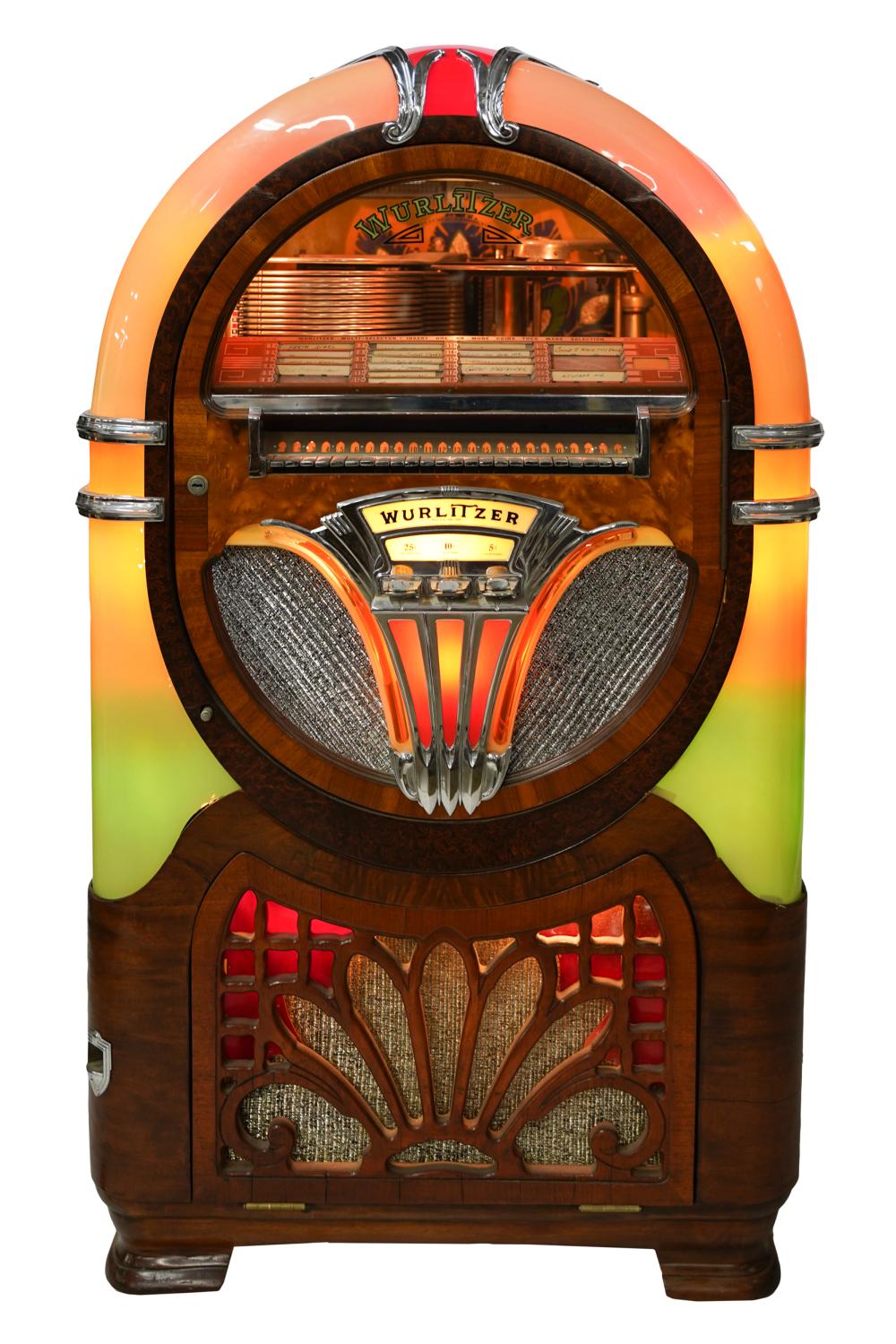 WURLITZER JUKE BOXmodel 750E serial 33391f