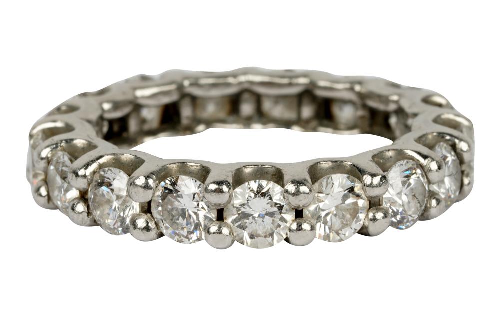 PLATINUM DIAMOND ETERNITY BANDcontaining 33392d