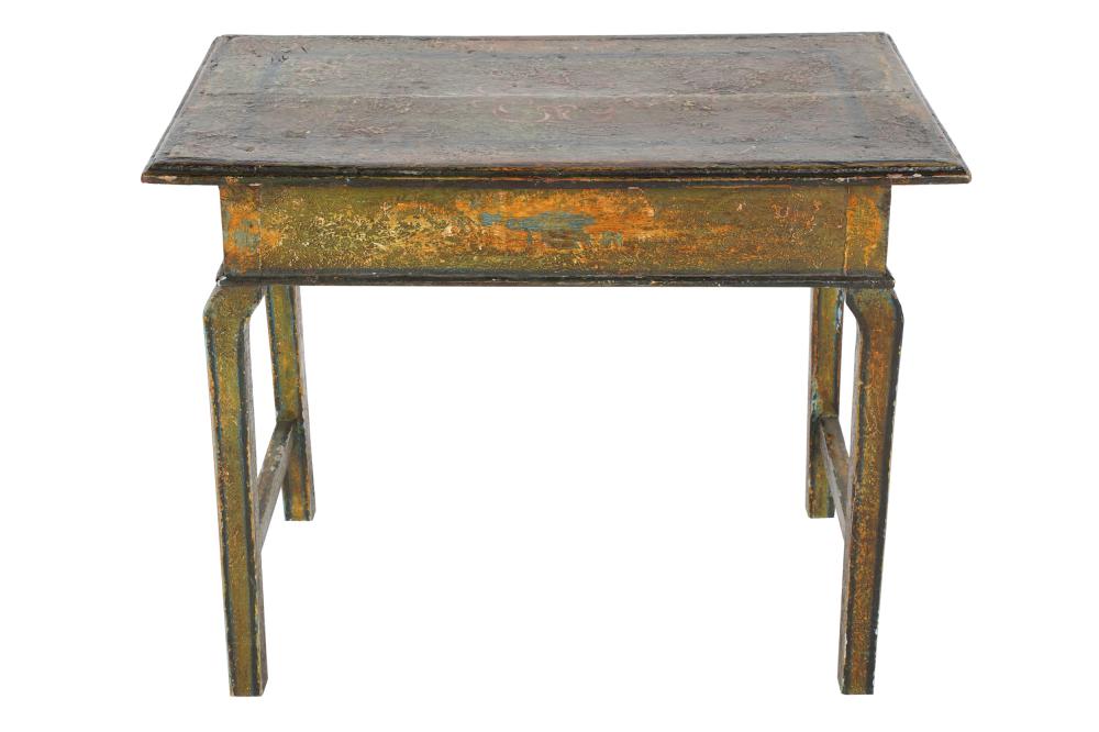 CONTINENTAL PAINTED SIDE TABLECondition  3339ca