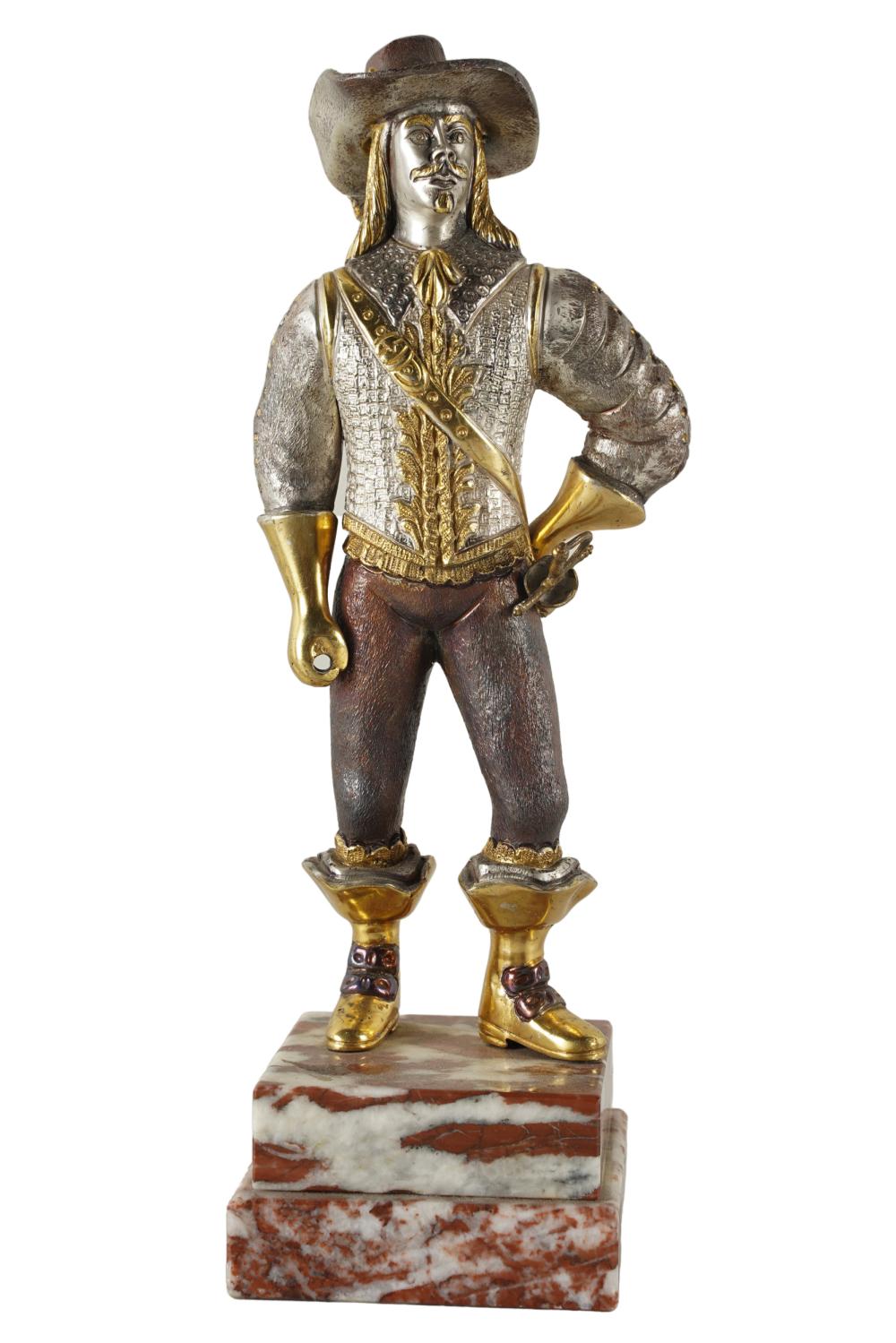 GILT SILVERED BRONZE FIGURE OF 3339fa