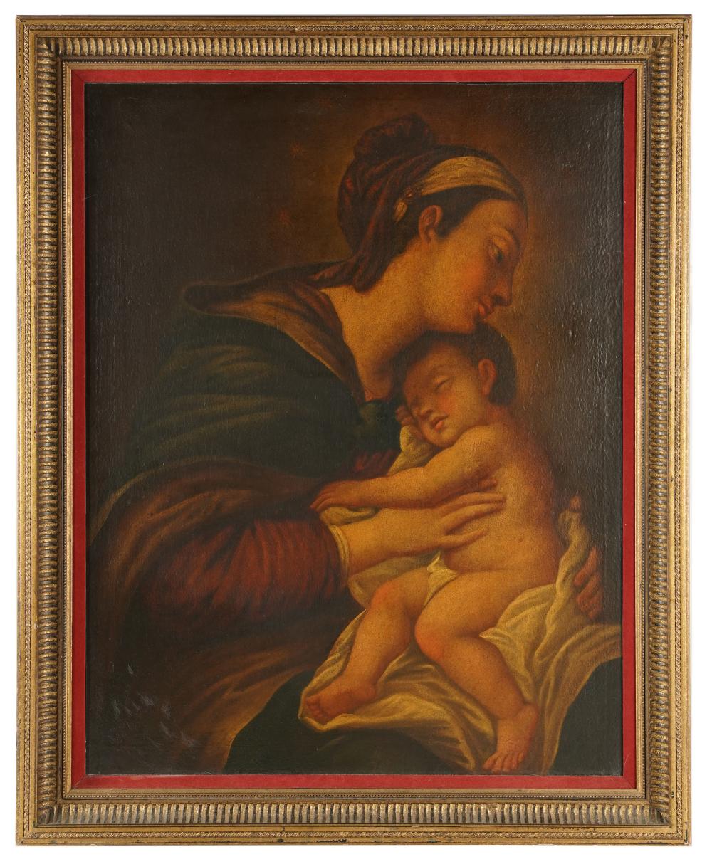 MADONNA AND CHILDoil on canvas  333a21