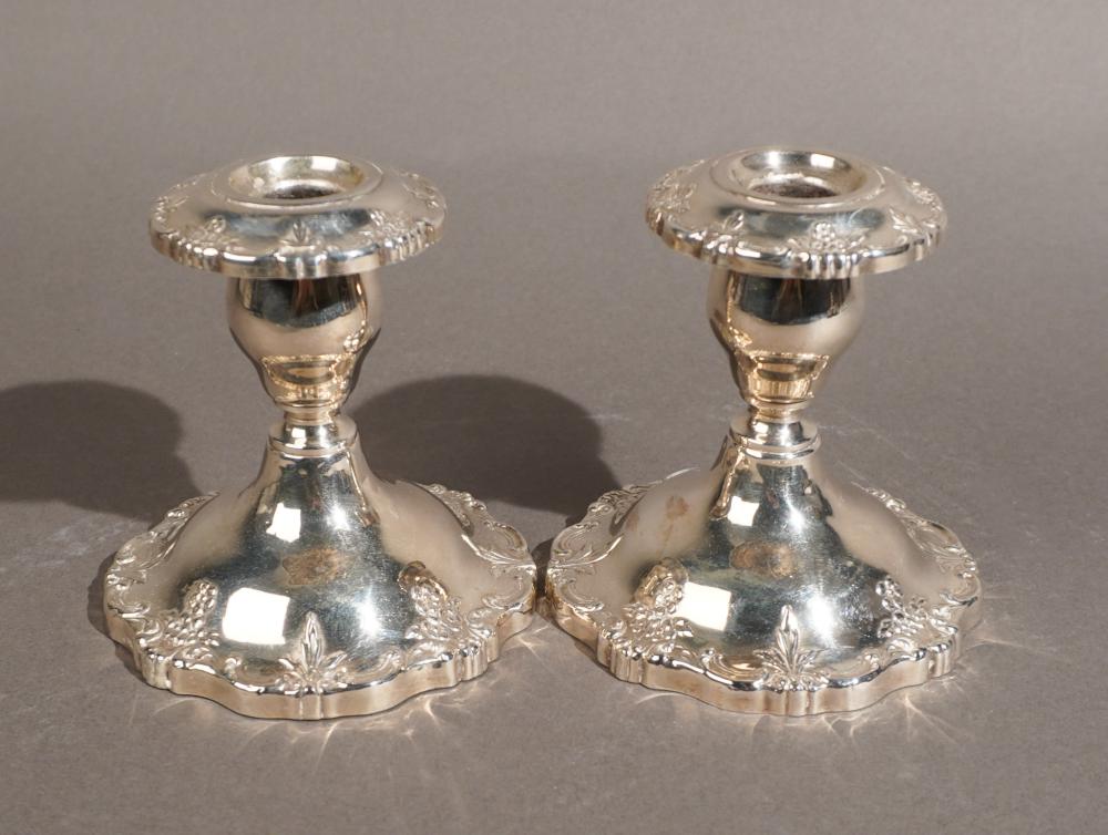 PAIR OF FISHER WEIGHTED STERLING 333a92