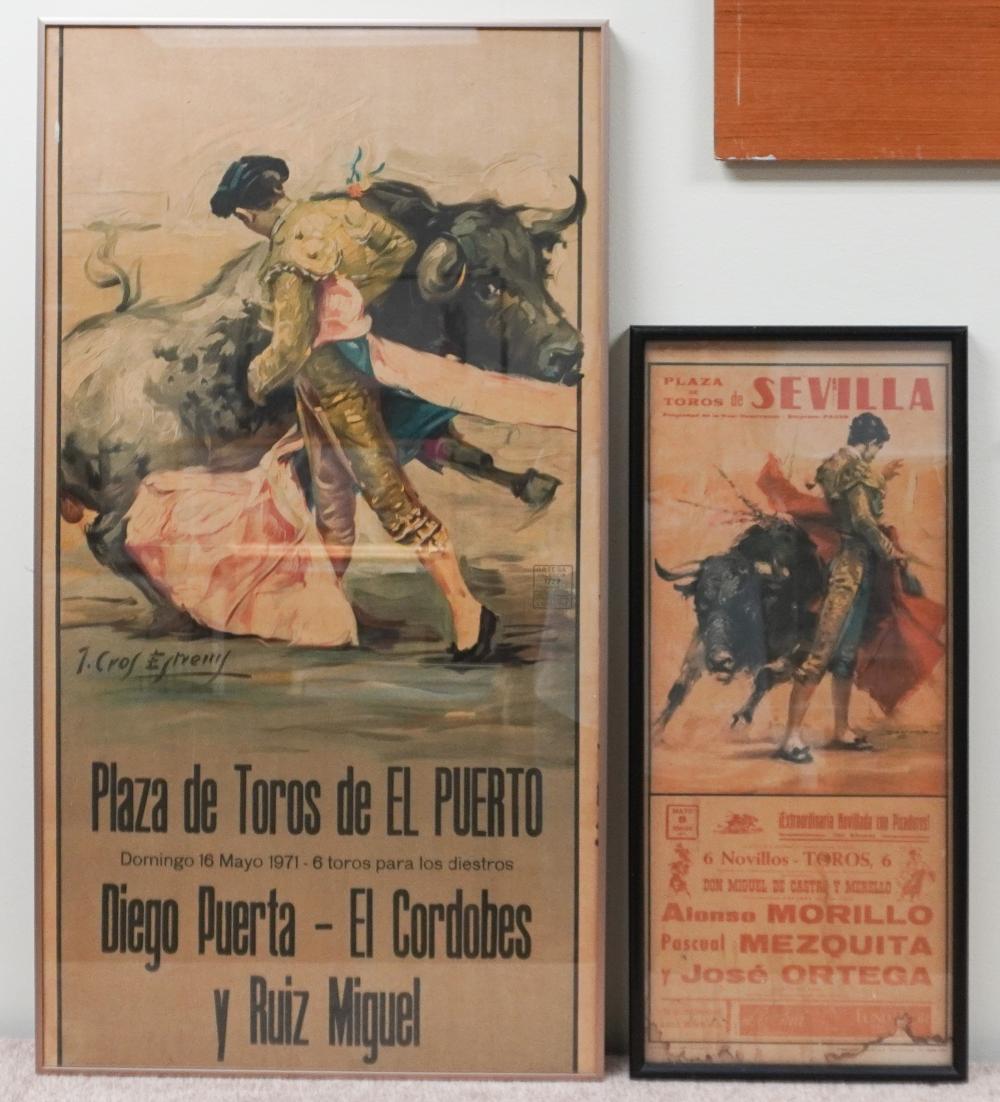 TWO REPRODUCTION LITHOGRAPHIC POSTERS