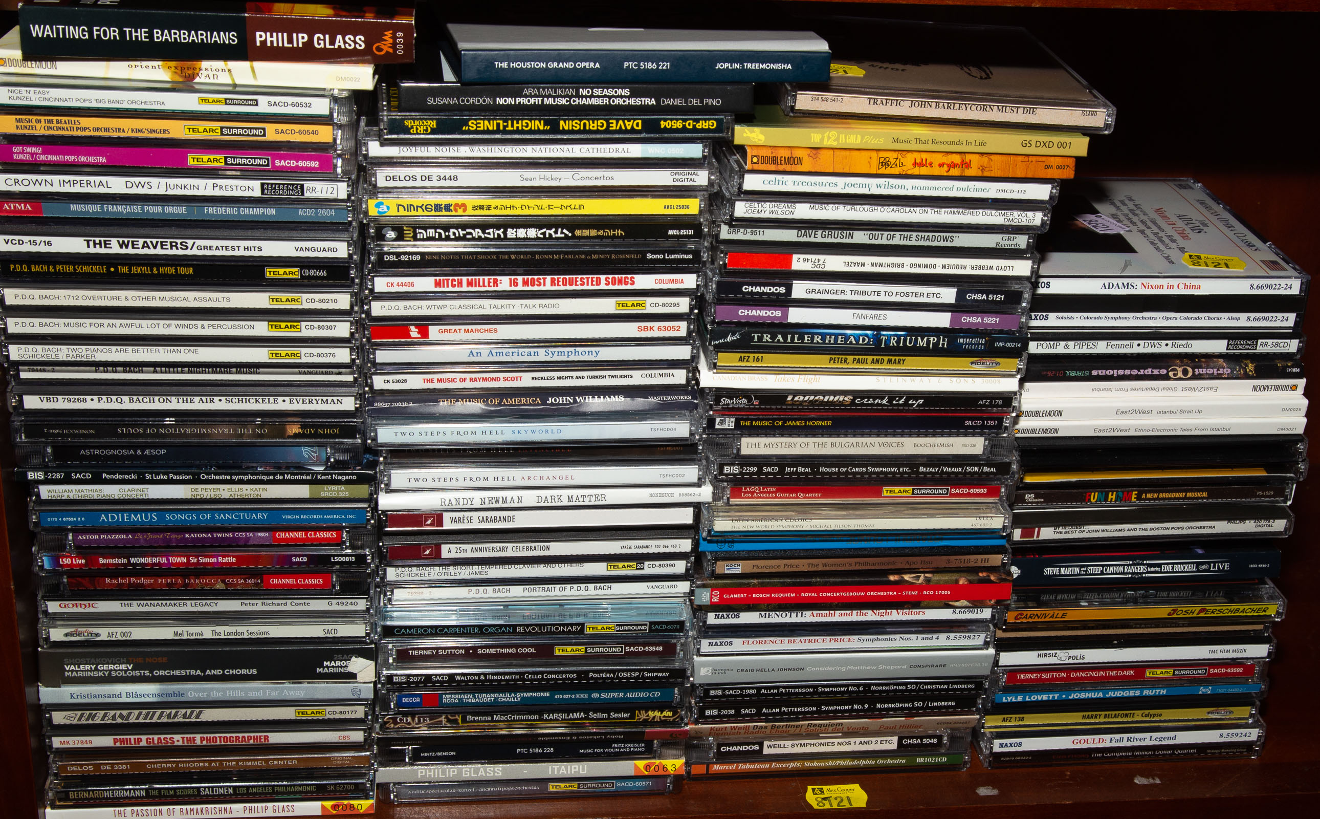 SELECTION OF MUSICAL CDS Including