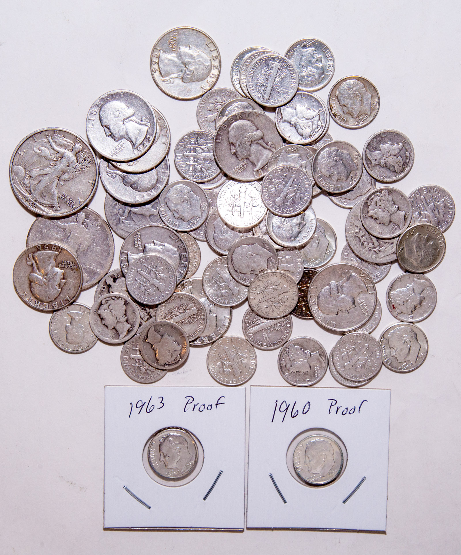 US SILVER COINS - $10.20 FACE 2