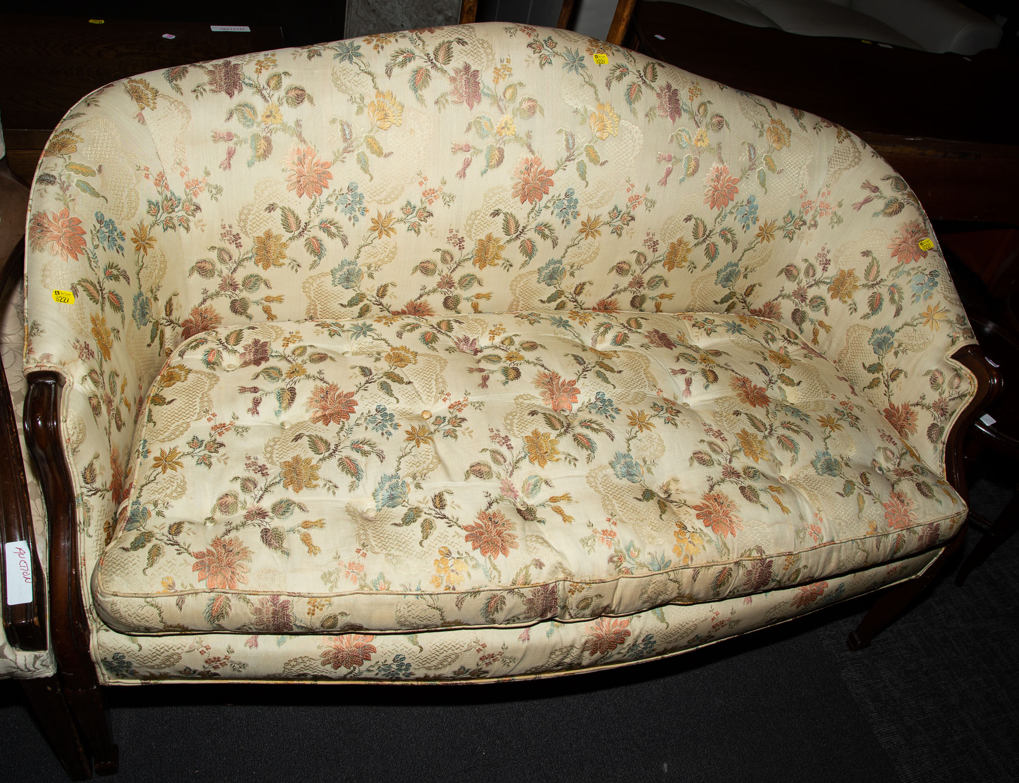 SHERATON STYLE CANAPE LOVE SEAT 333dd8