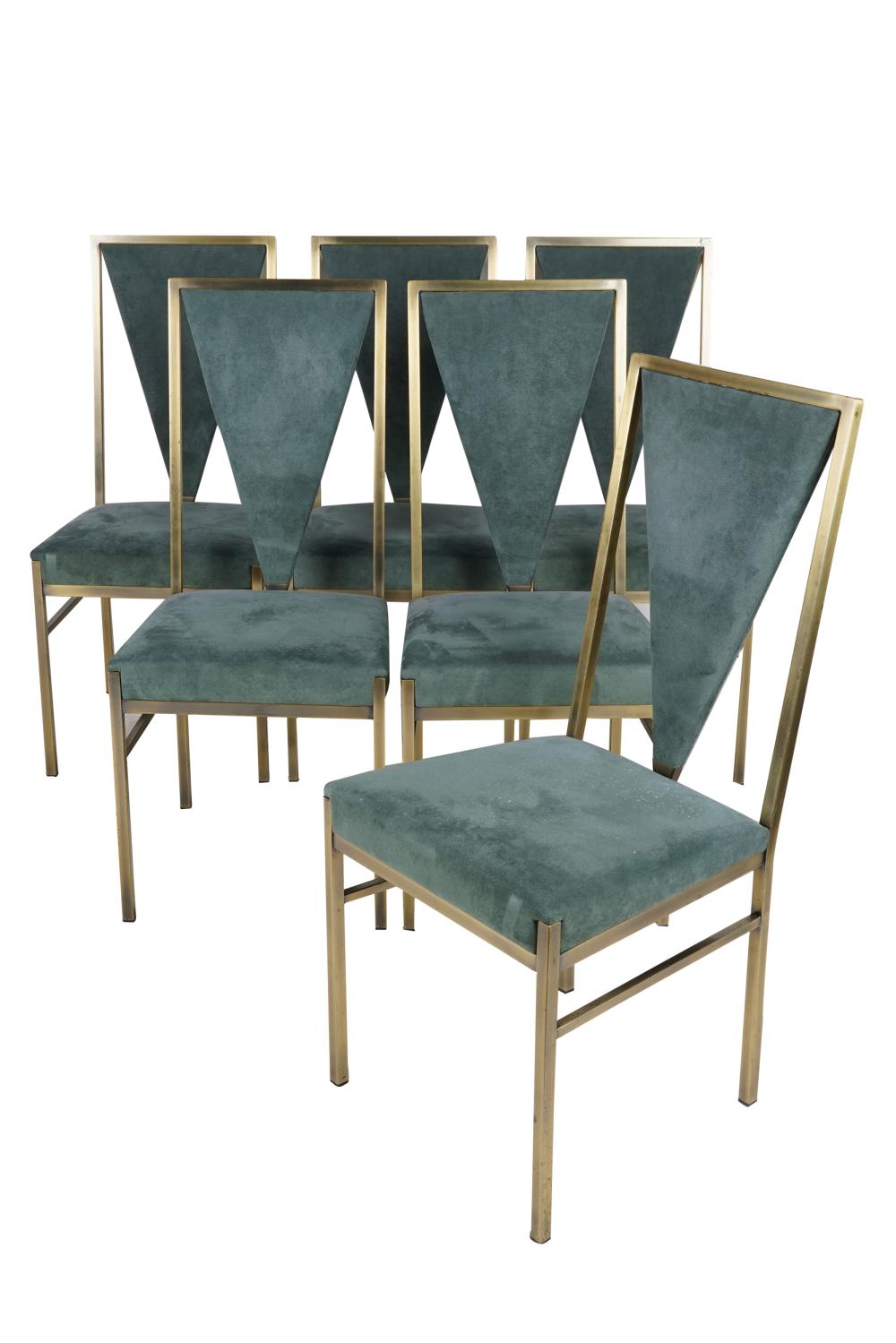 SET OF CONTEMPORARY DINING CHAIRScomprising