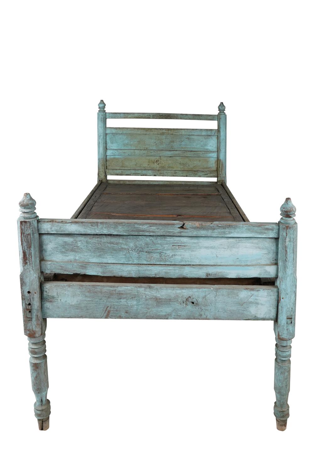 INDONESIAN PAINTED WOOD DAY BEDCondition  333e0f