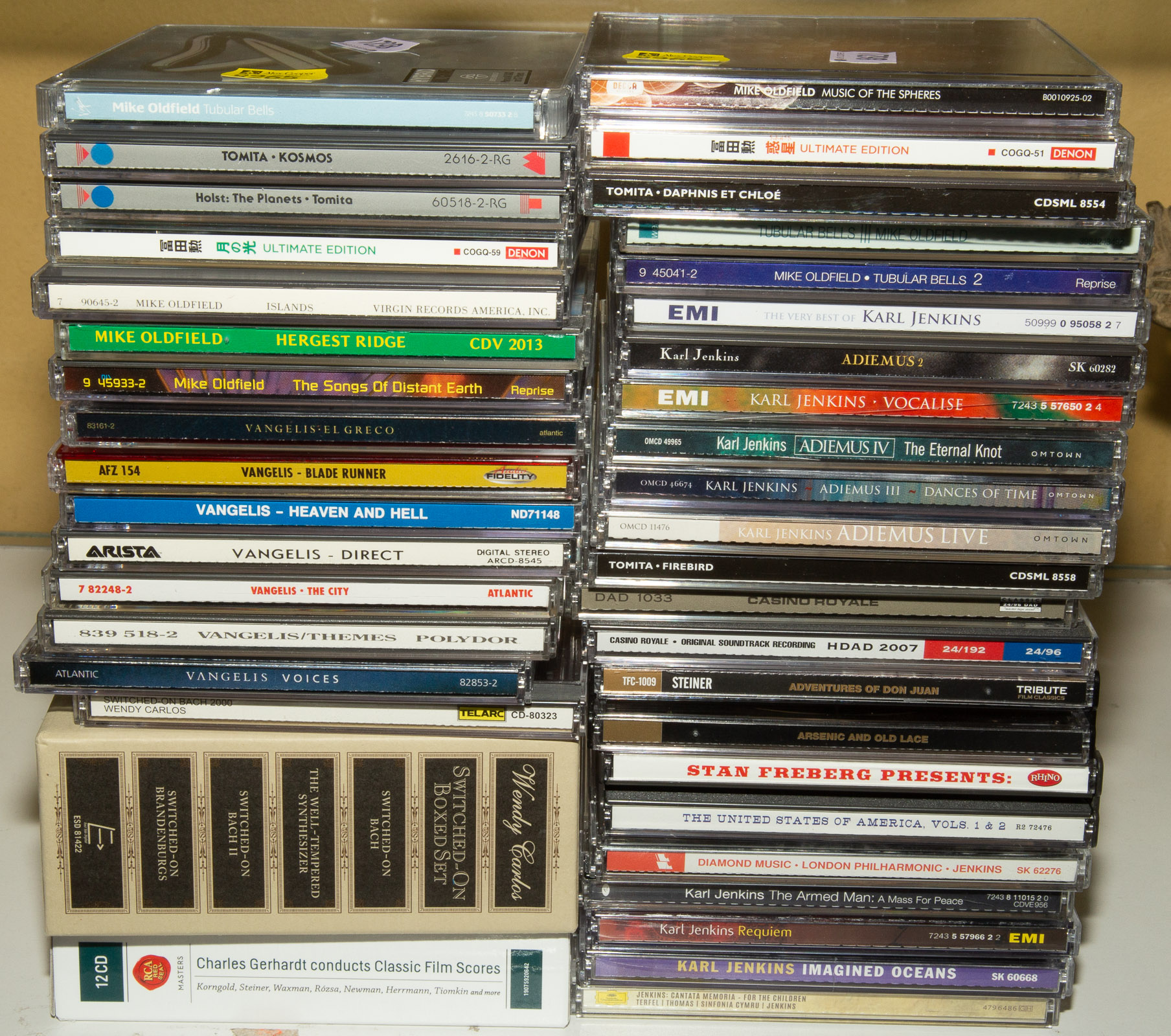 ASSORTED MUSIC CDS Including Tubular 333e50