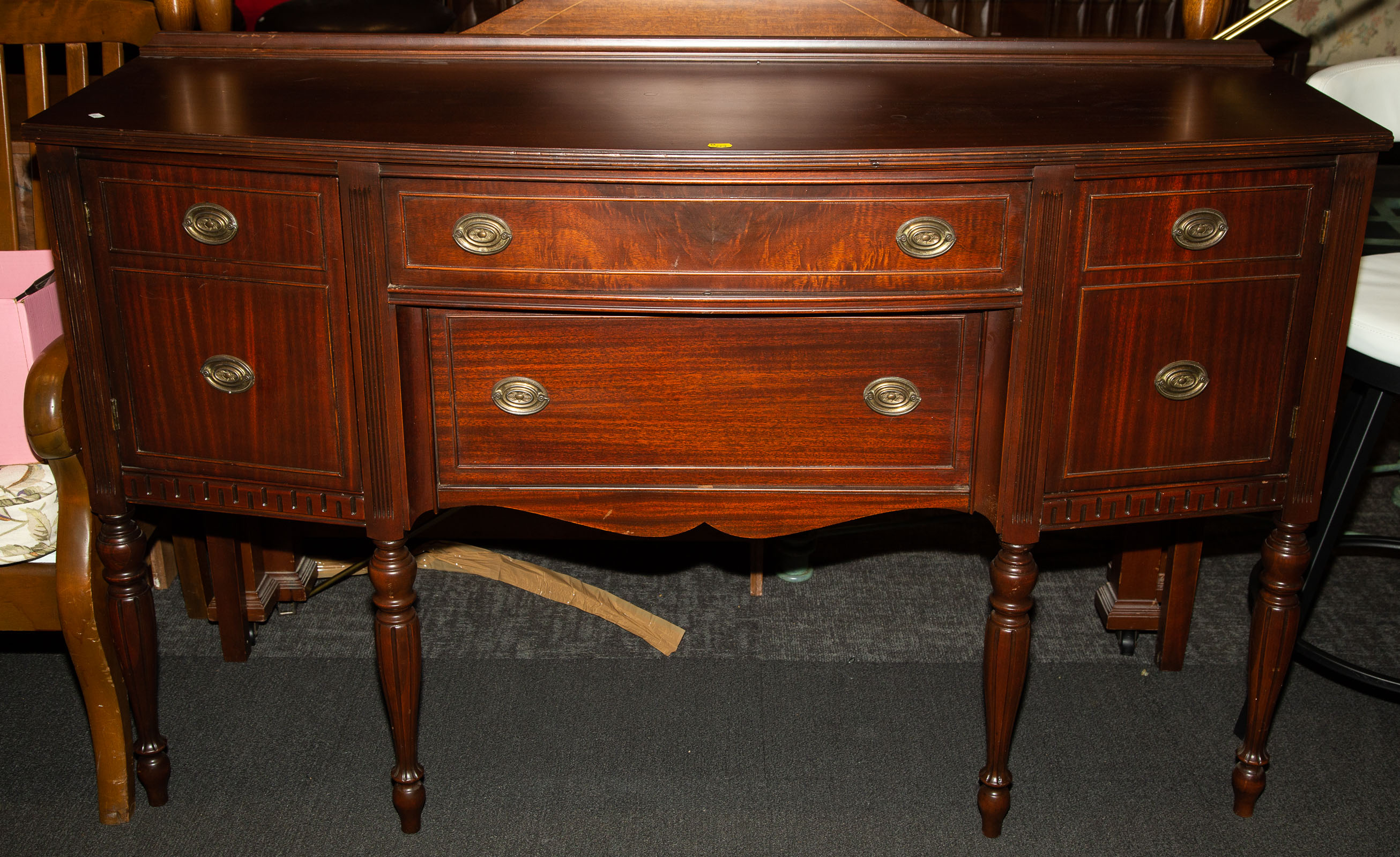 SHERATON REVIVAL MAHOGANY SIDEBOARD 333e68