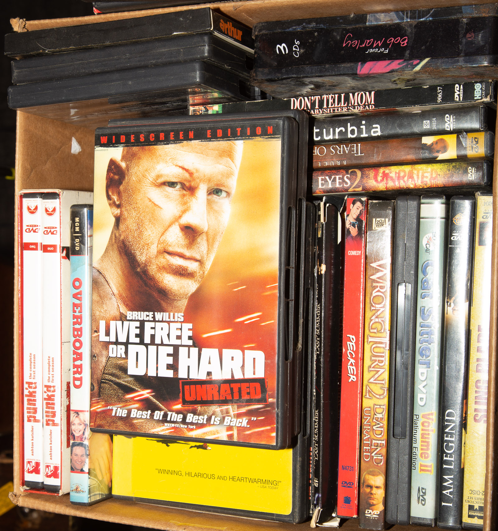 COLLECTION OF DVDS Including popular