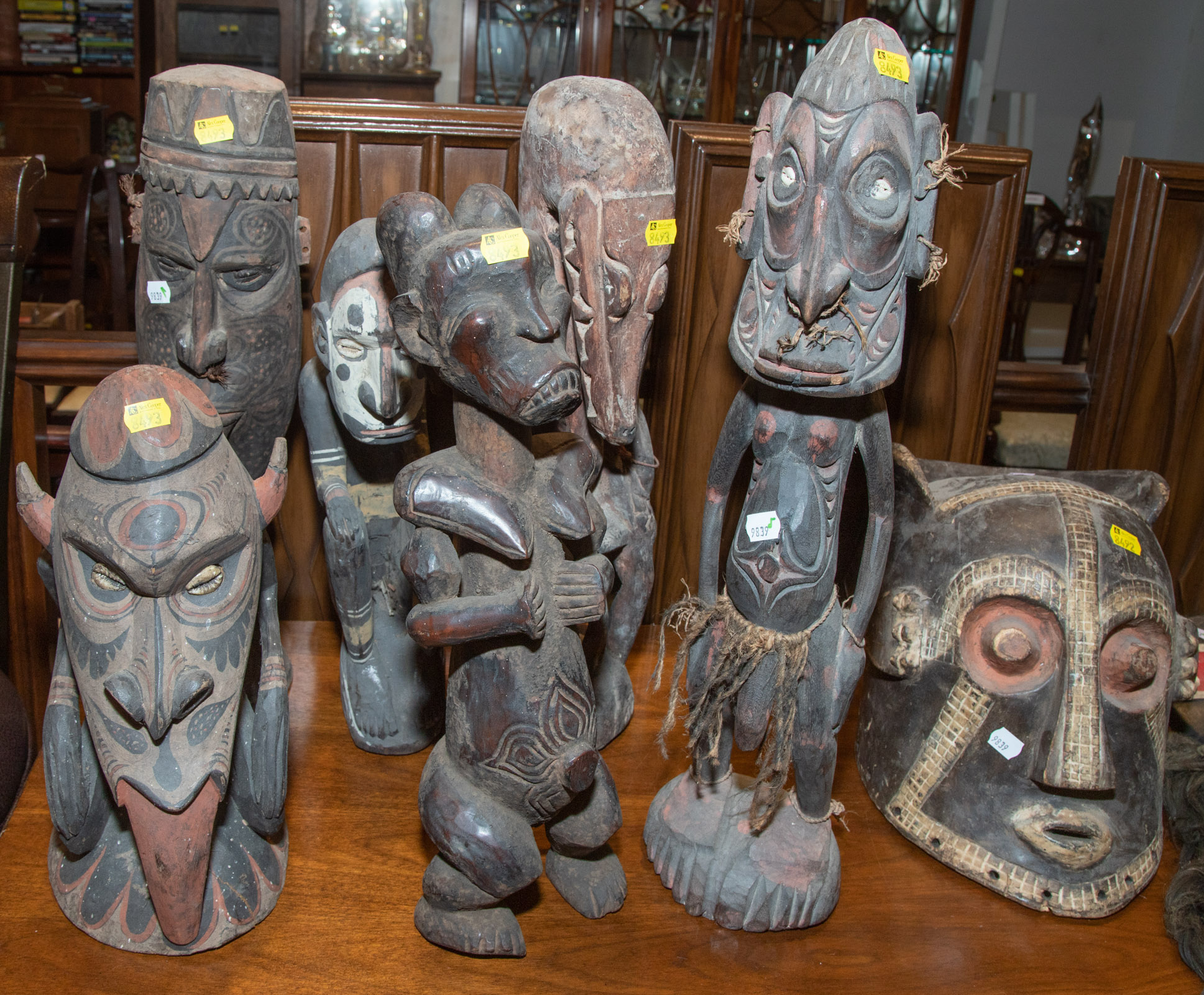 SELECTION OF AFRICAN & NEW GUINEA
