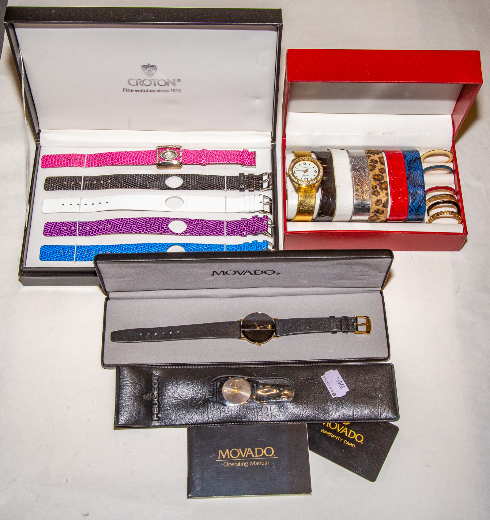 A COLLECTION OF FASHION WATCHES