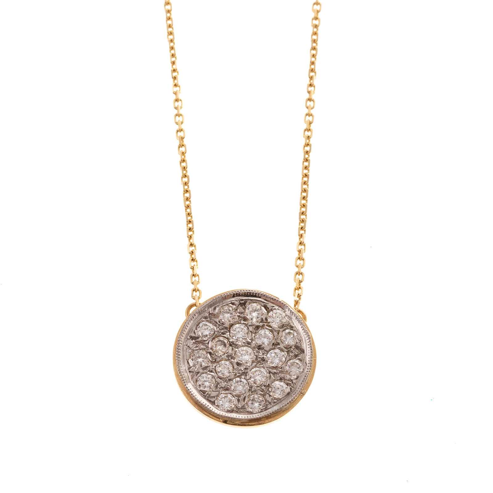 A PAVE DIAMOND PENDANT CHAIN 333fb7