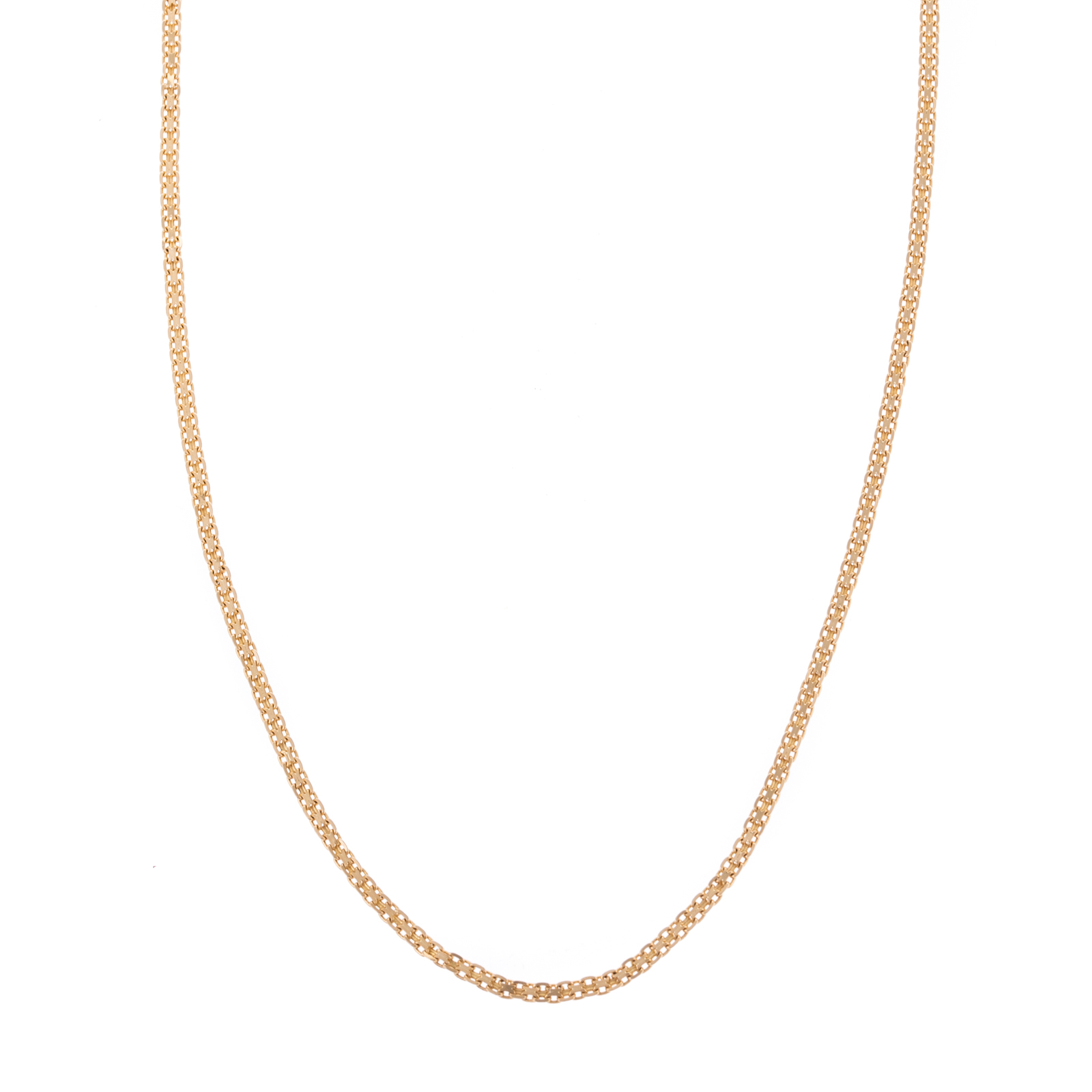 A 14K YELLOW GOLD ANCHOR LINK CHAIN 33400a