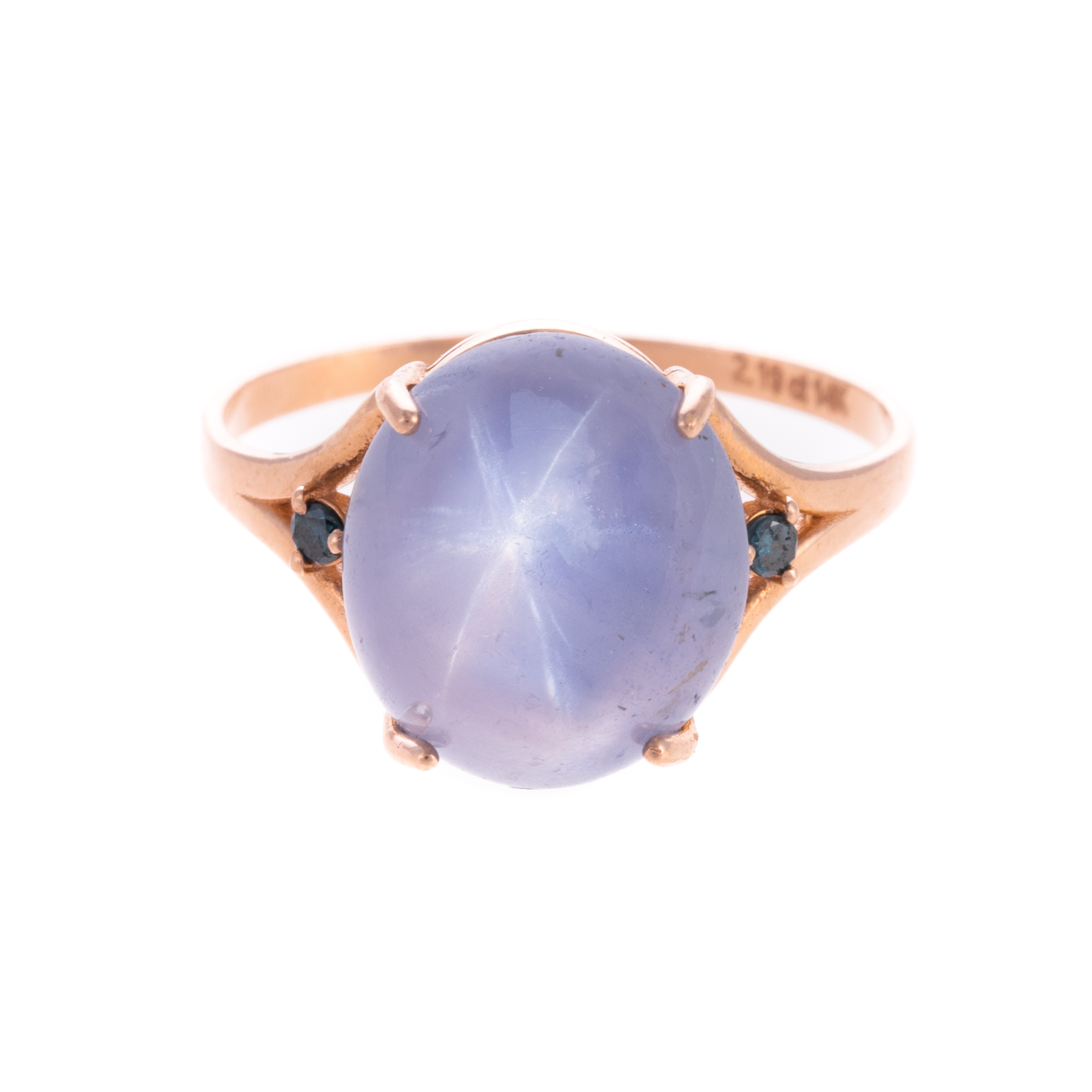 A 9 87 CT STAR SAPPHIRE RING IN 334020