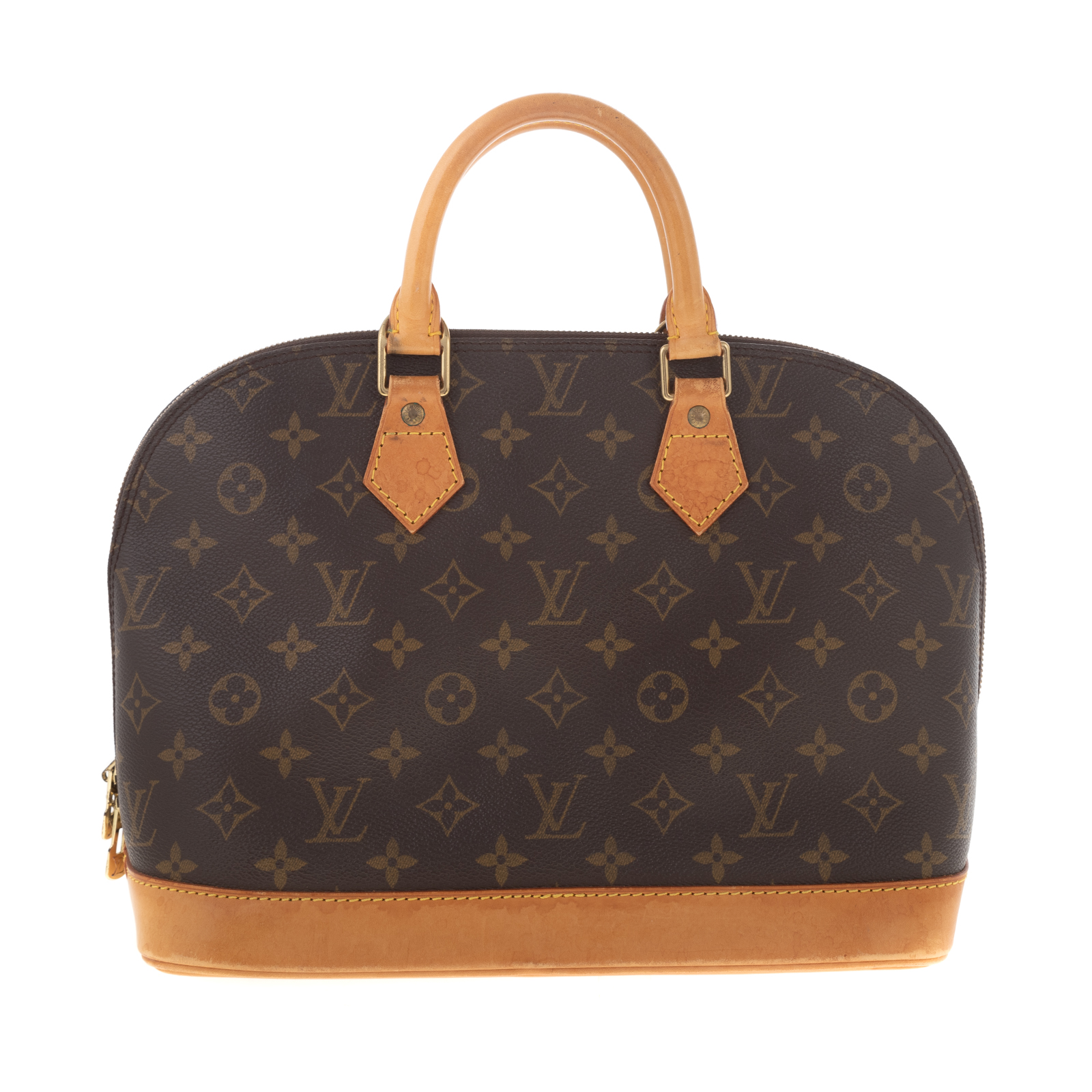 A LOUIS VUITTON ALMA PM A brown 334050