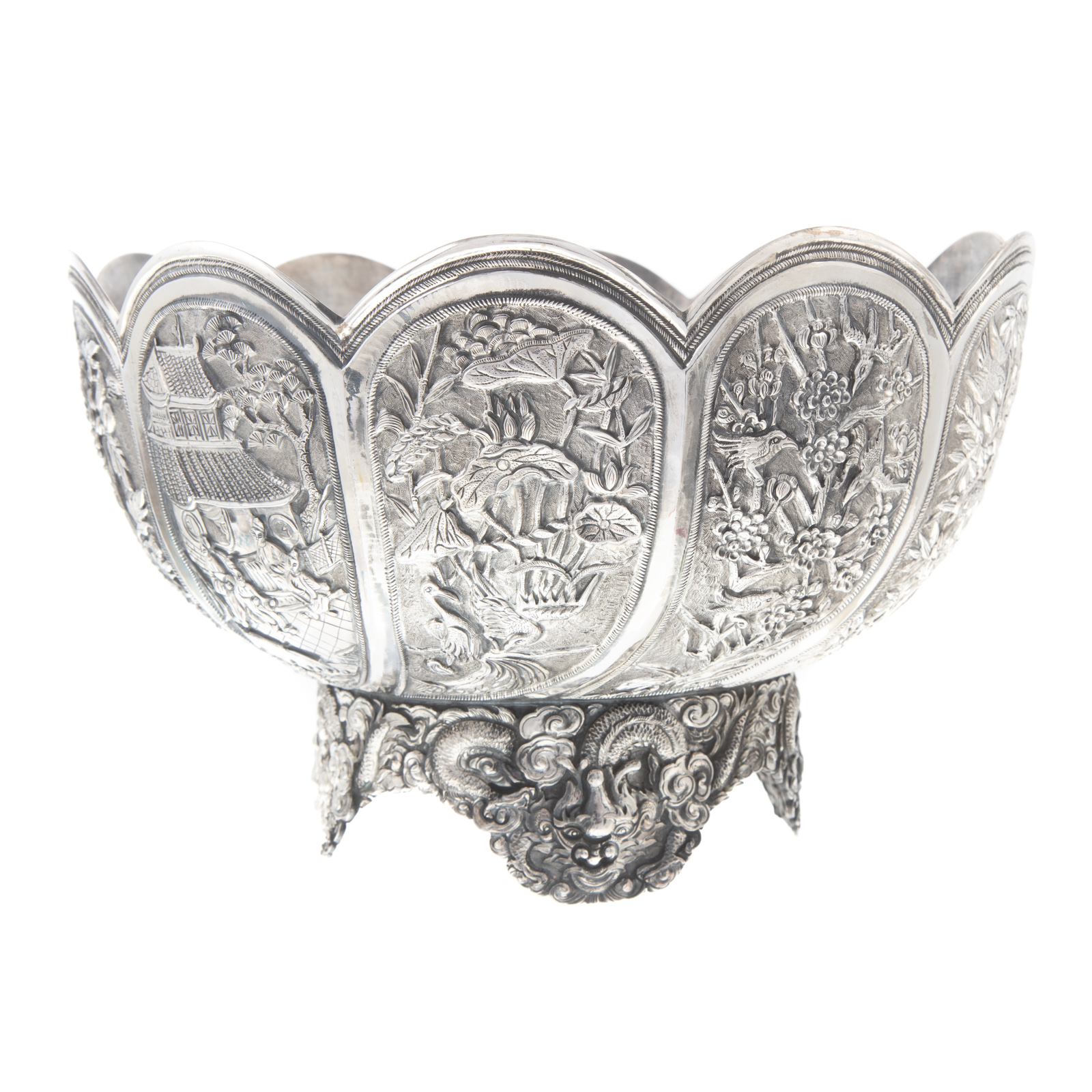 FINELY CRAFTED CHINESE EXPORT STERLING