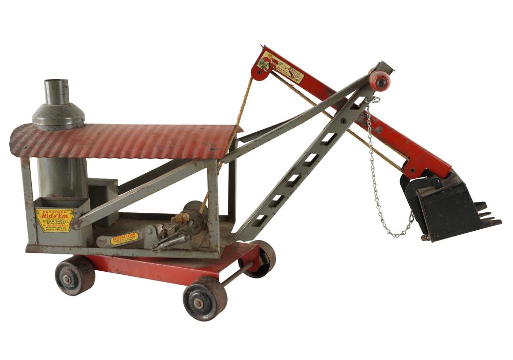 KEYSTONE RIDE EM TOY STEAM SHOVELCondition  3340cf