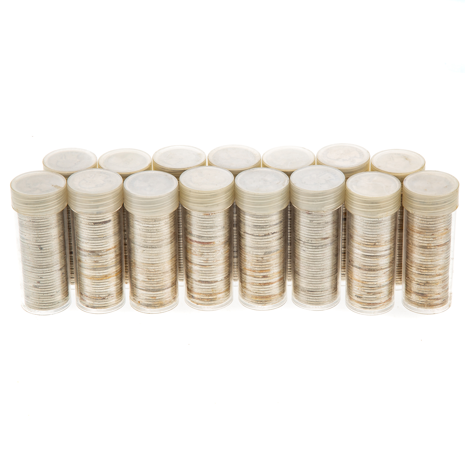 15 DIFFERENT SOLID DATE ROLLS OF 3340c9